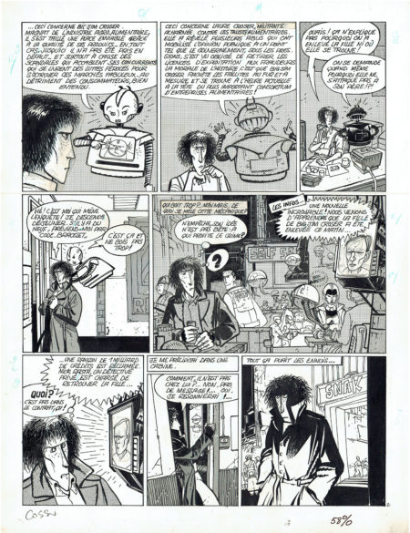 Antonio COSSU | Nick Rasta – L’affaire Laure Croser — Spirou "Spécial 81" — Page 2