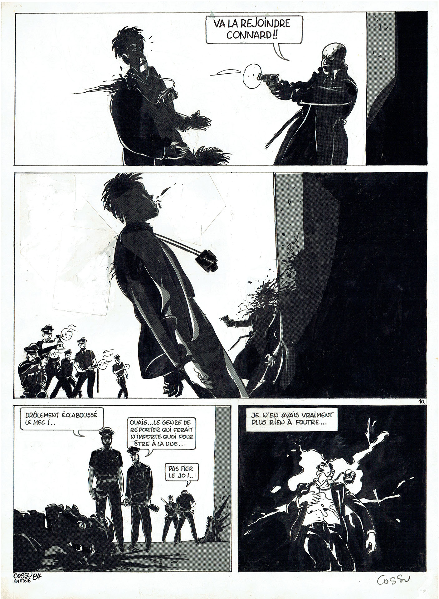 Antonio COSSU | No Man’s Land — Métal Hurlant n°99 — Page 10