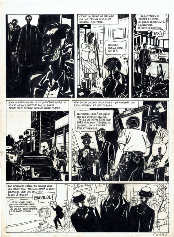 Antonio COSSU — No Man’s Land — Métal Hurlant n°99 — Page 8