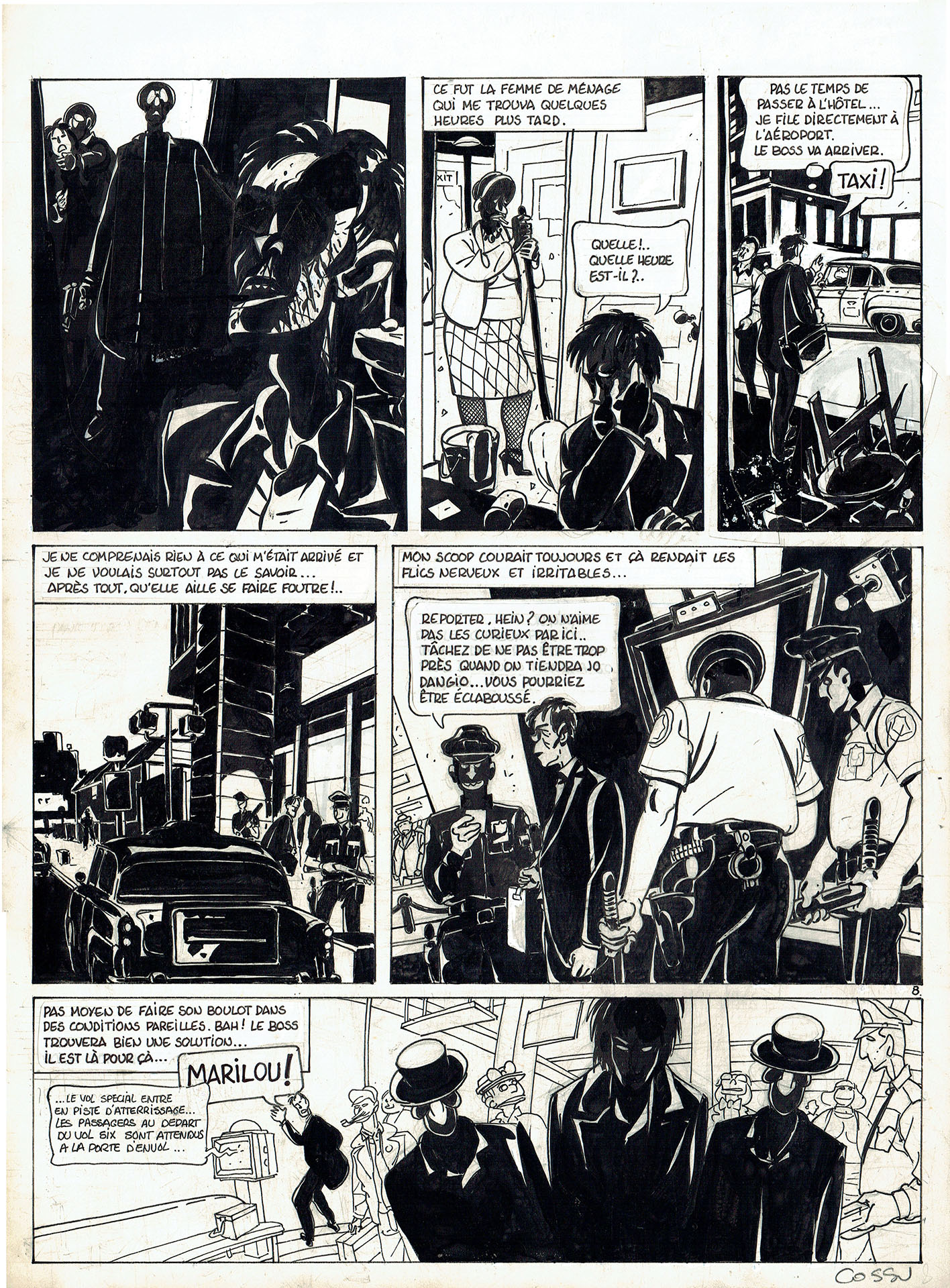 Antonio COSSU | No Man’s Land — Métal Hurlant n°99 — Page 8