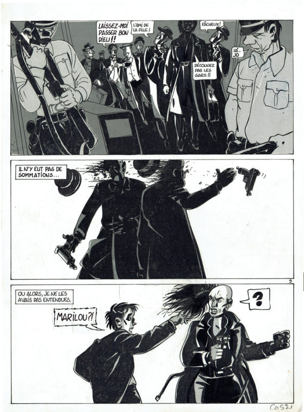 Antonio COSSU — No Man’s Land — Métal Hurlant n°99 — Page 9