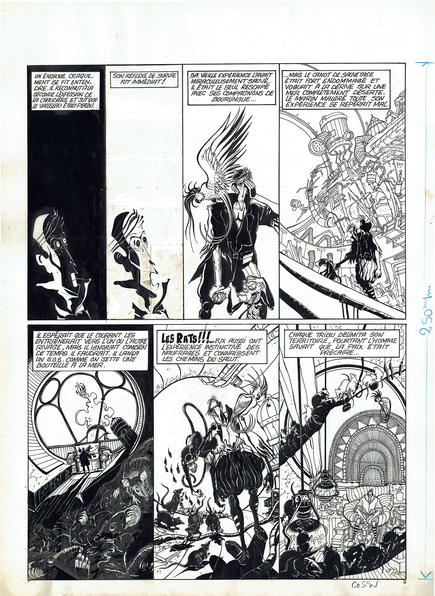 Antonio COSSU — Le retour du marin — Pilote 89 bis — Page 2 Antonio COSSU — Le retour du marin — Pilote 89 bis — Page 2