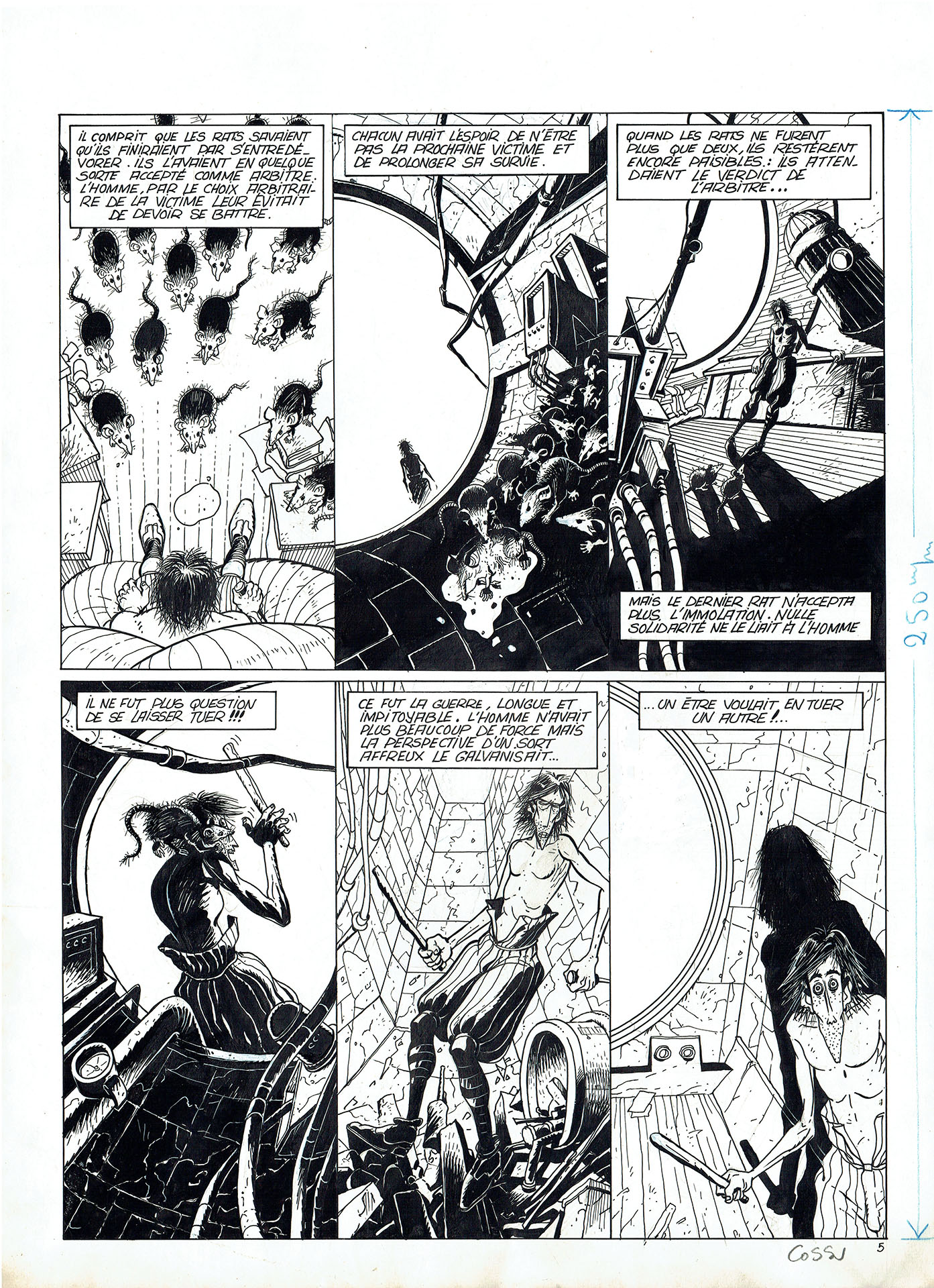 Antonio COSSU — Le retour du marin — Pilote 89 bis — Page 5 Antonio COSSU — Le retour du marin — Pilote 89 bis — Page 5