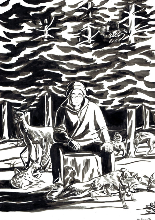Elizabeth HOLLEVILLE — Immonde ! — Illustration - Jonas