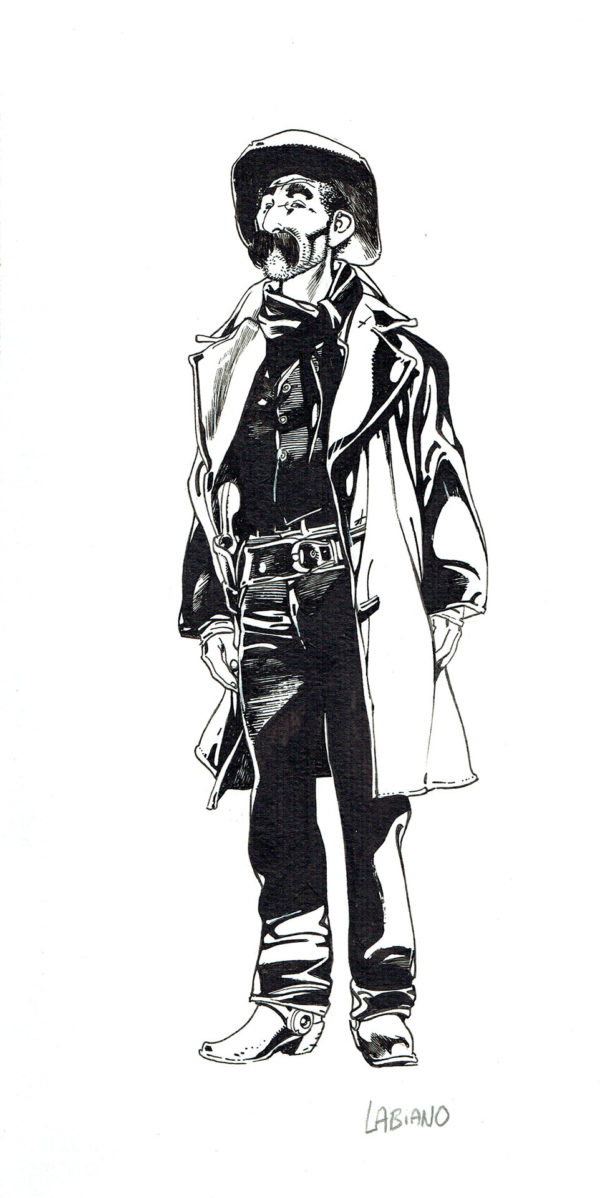 Hugues LABIANO — Desert Star — Book 3 - Cowoy illustration