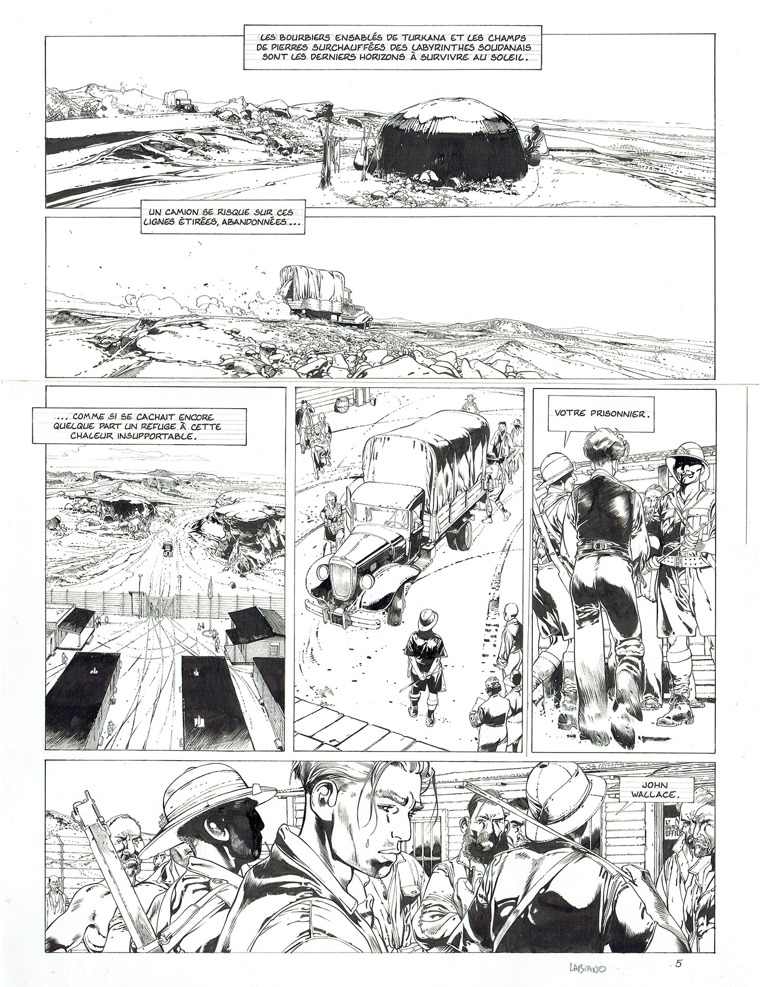 Hugues LABIANO | Le Lion de Judah — Tome 1 — Page 5