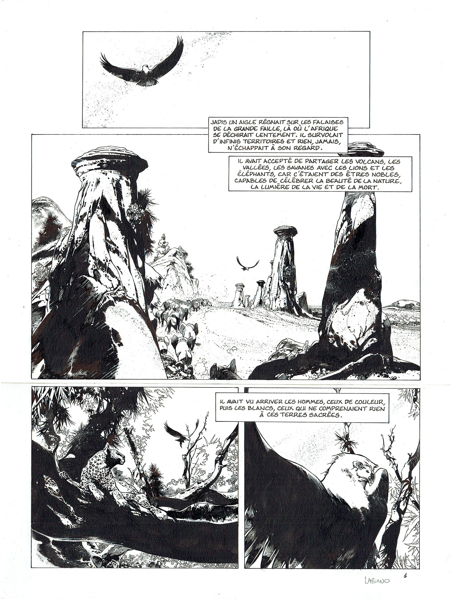 Hugues LABIANO | Le Lion de Judah — Tome 3 — Page 1