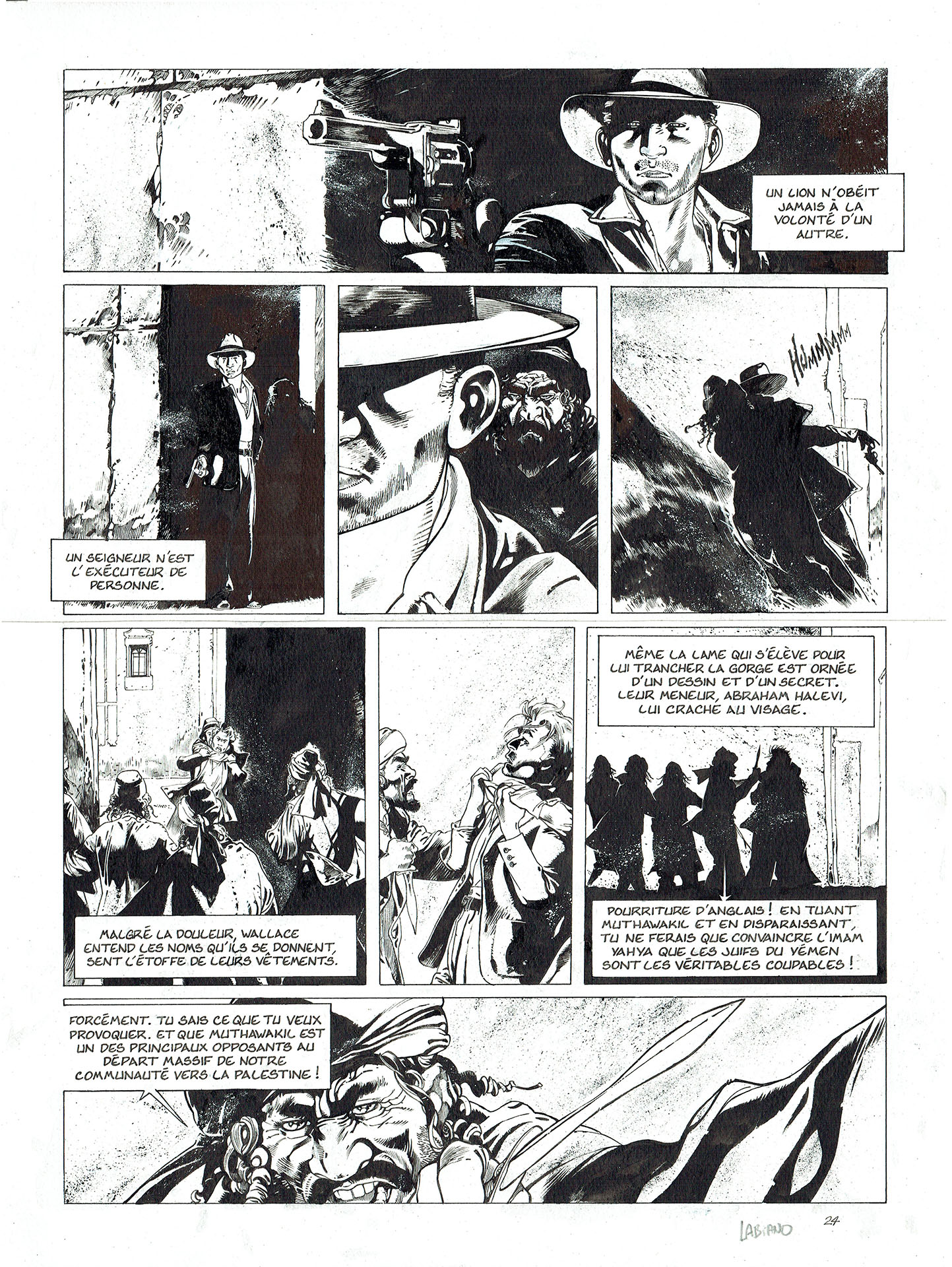 Hugues LABIANO | Le Lion de Judah — Tome 3 — Page 24