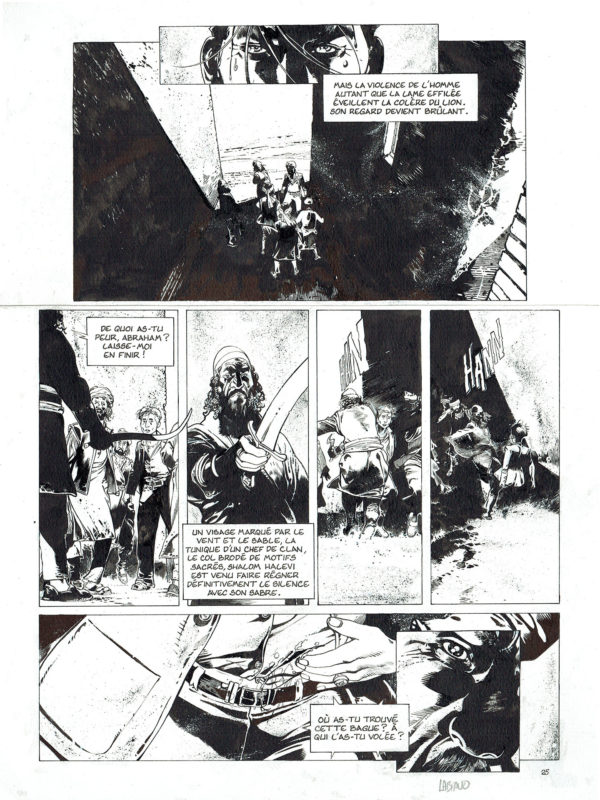 Hugues LABIANO — Le Lion de Judah — Tome 3 — Page 25