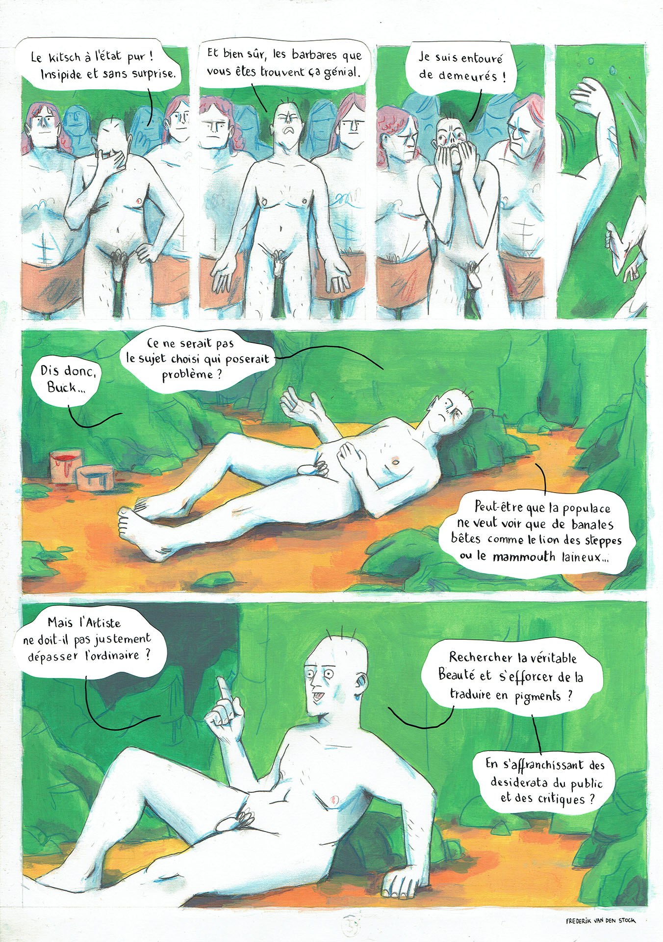 Frederik VAN DEN STOCK — Buck, le premier homme sur Terre — Page 56 Frederik VAN DEN STOCK — Buck, le premier homme sur Terre — Page 56