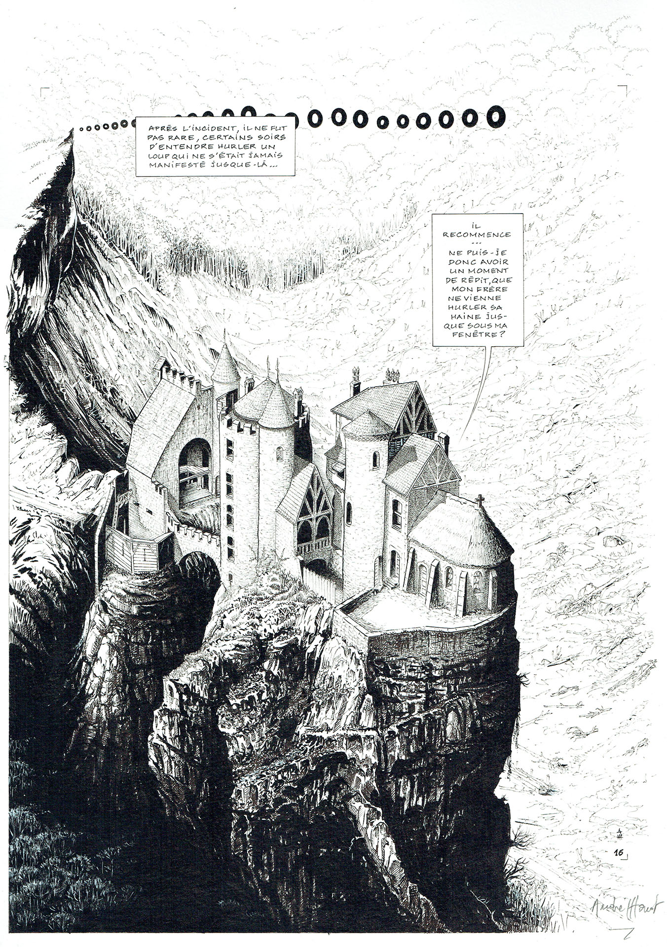 André HOUOT Asylum ! Page 16 Galerie de la Bande Dessinee