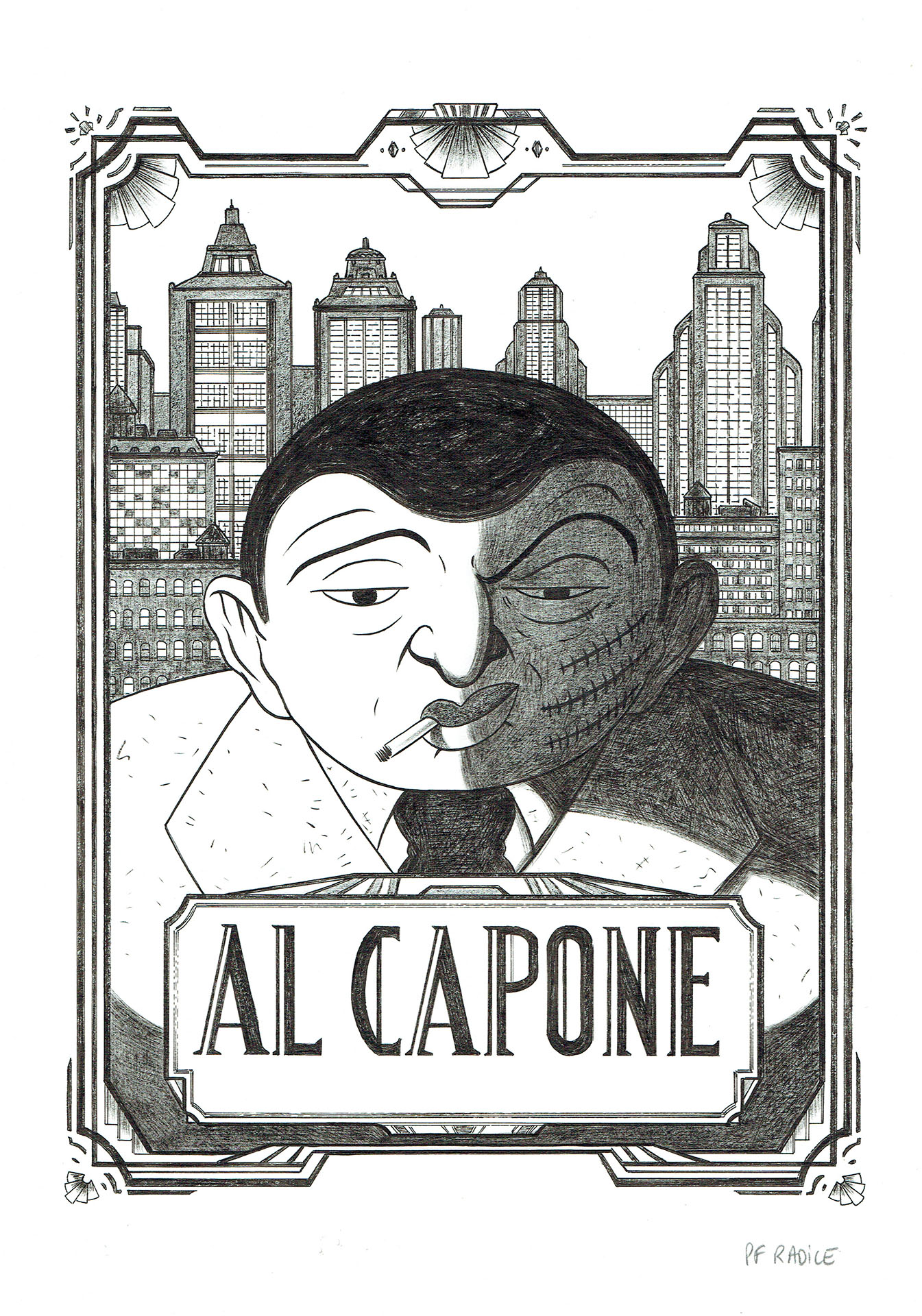 Pierre-Francois RADICE | Al Capone — Couverture — Page 