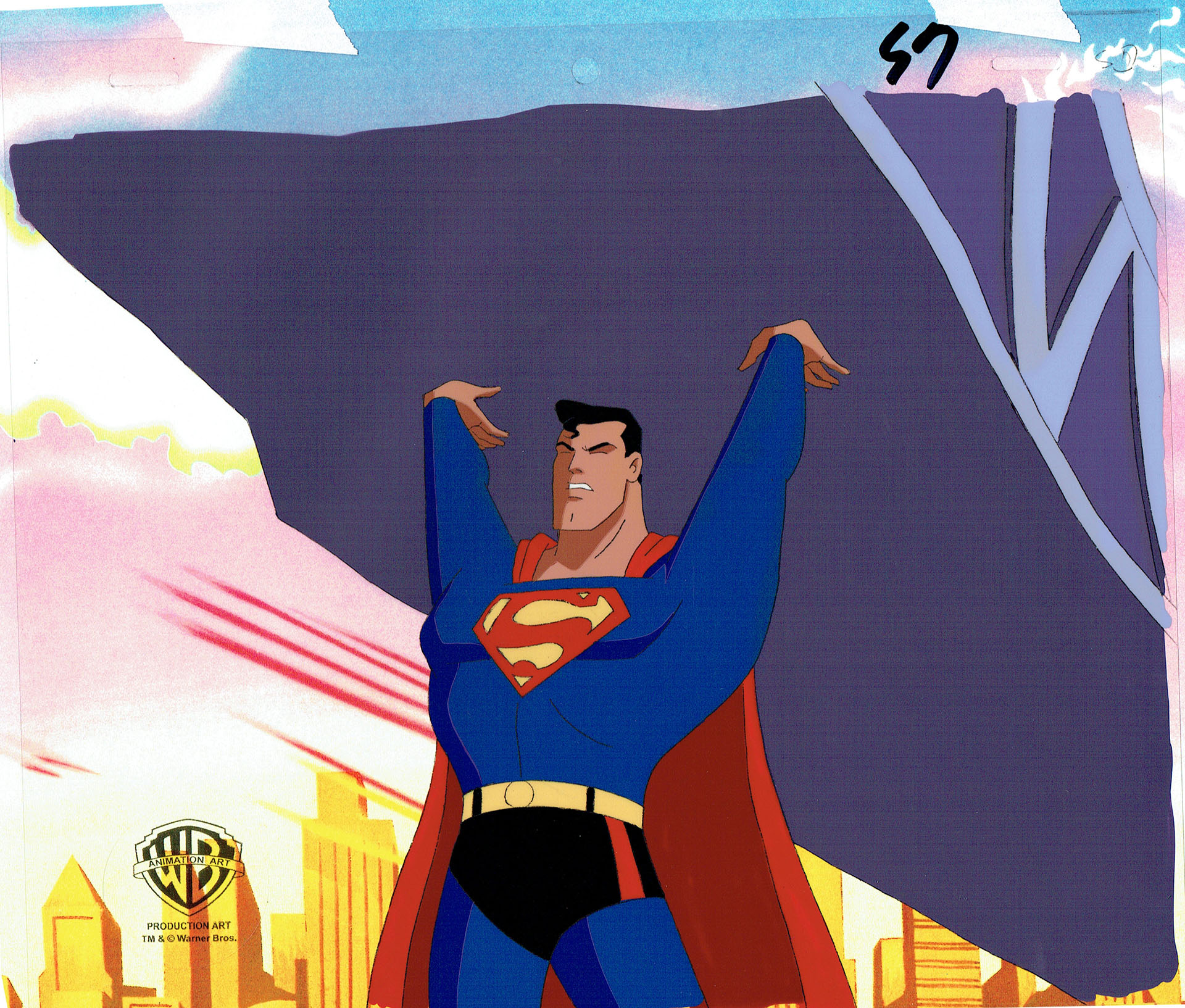  TIMM Bruce - Superman : The animated series | 339 – Superman : The Animated series – Production cel — Page 