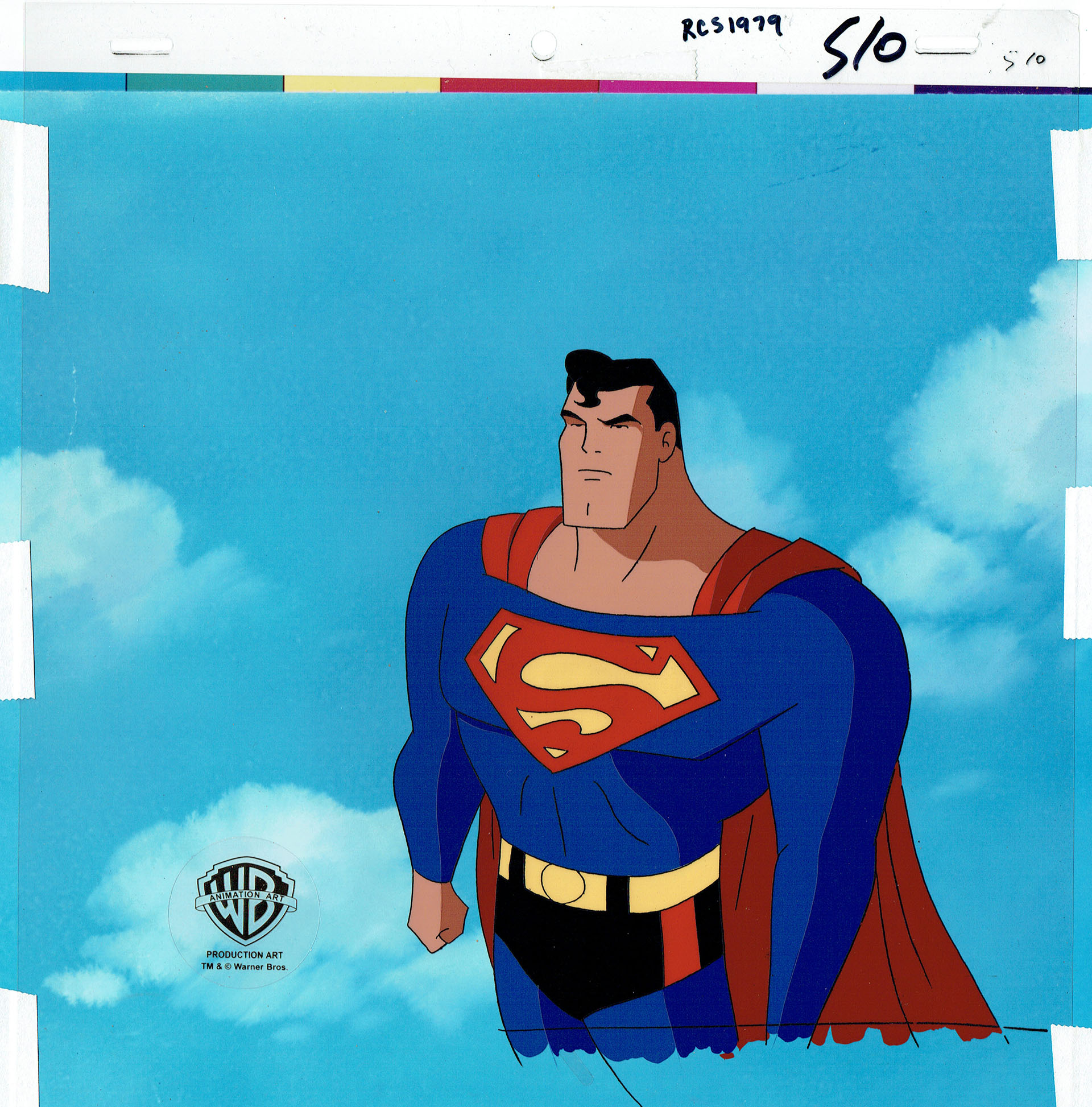  TIMM Bruce - Superman : The animated series | 429 – Superman : The Animated series – Production cel — Father's day — Page 