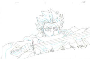 douga – Captain Toshiro Hitsugaya – Bleach – 617 Comic Art