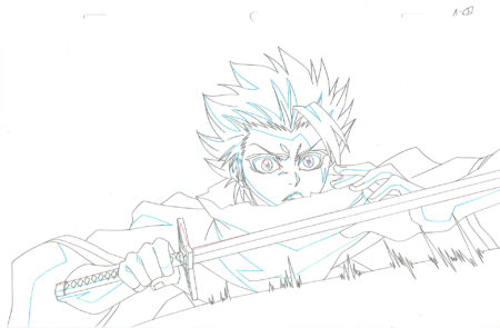  KUBO Tite - BLEACH | 617 – Bleach – Captain Toshiro Hitsugaya – Douga A3 — Page 