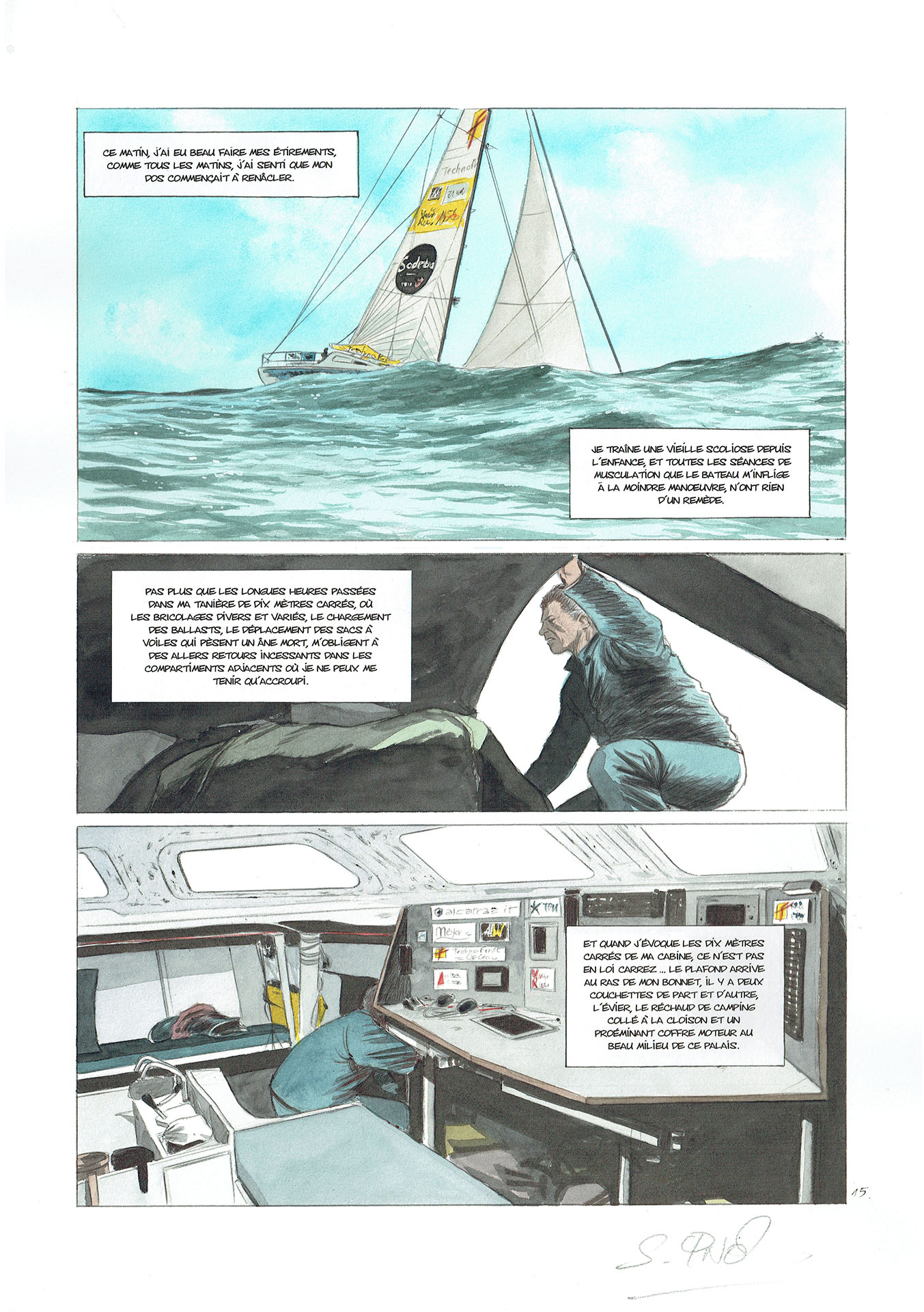 Serge FINO | Alone at sea — Book 2 — Page 15