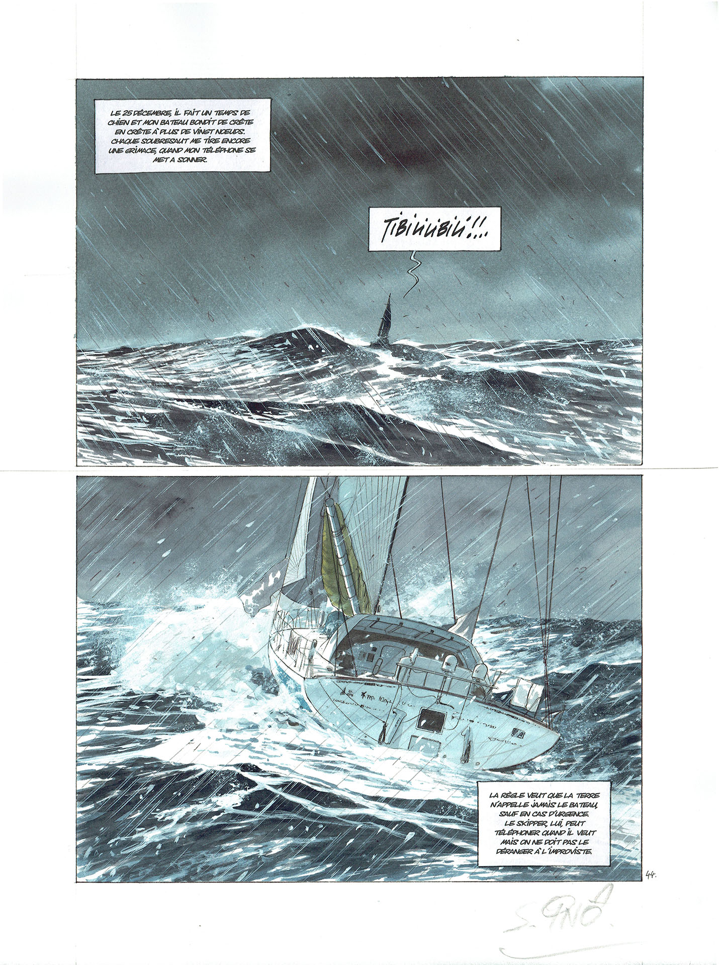 Serge FINO | Alone at sea — Book 3 — Page 44