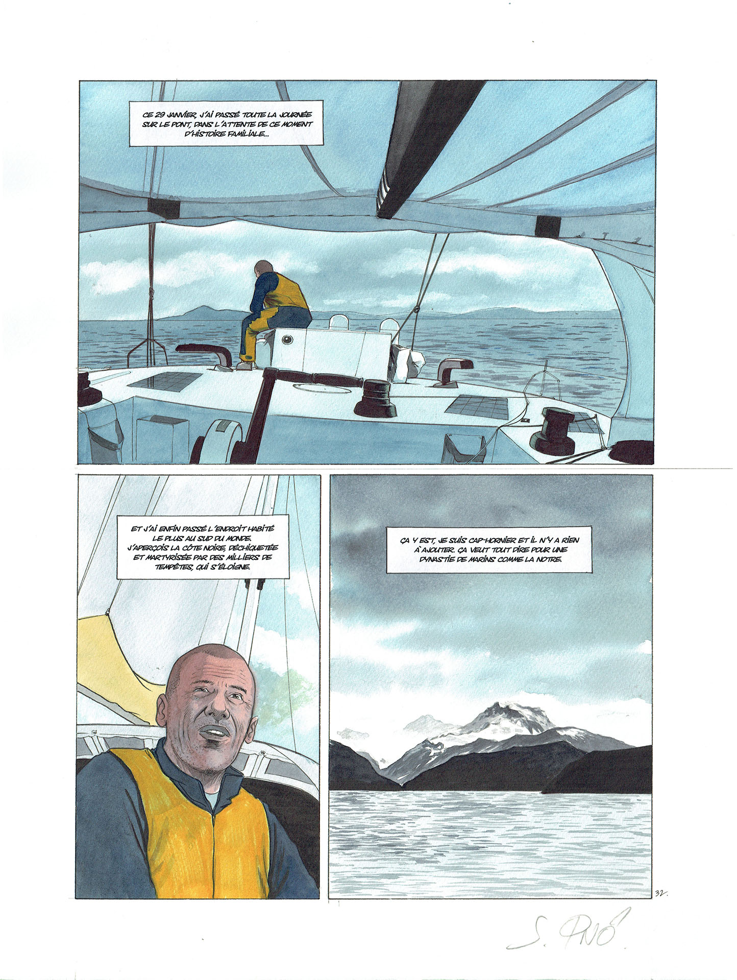 Serge FINO | Alone at sea — Book 4 — Page 32