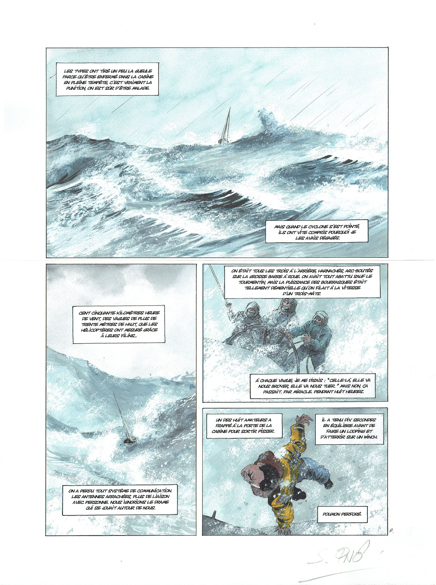 Serge FINO | Alone at sea — Book 4 — Page 8