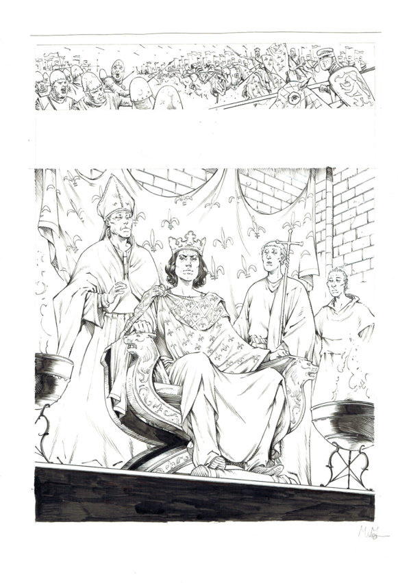 Michael MALATINI — Philippe Auguste — Couverture