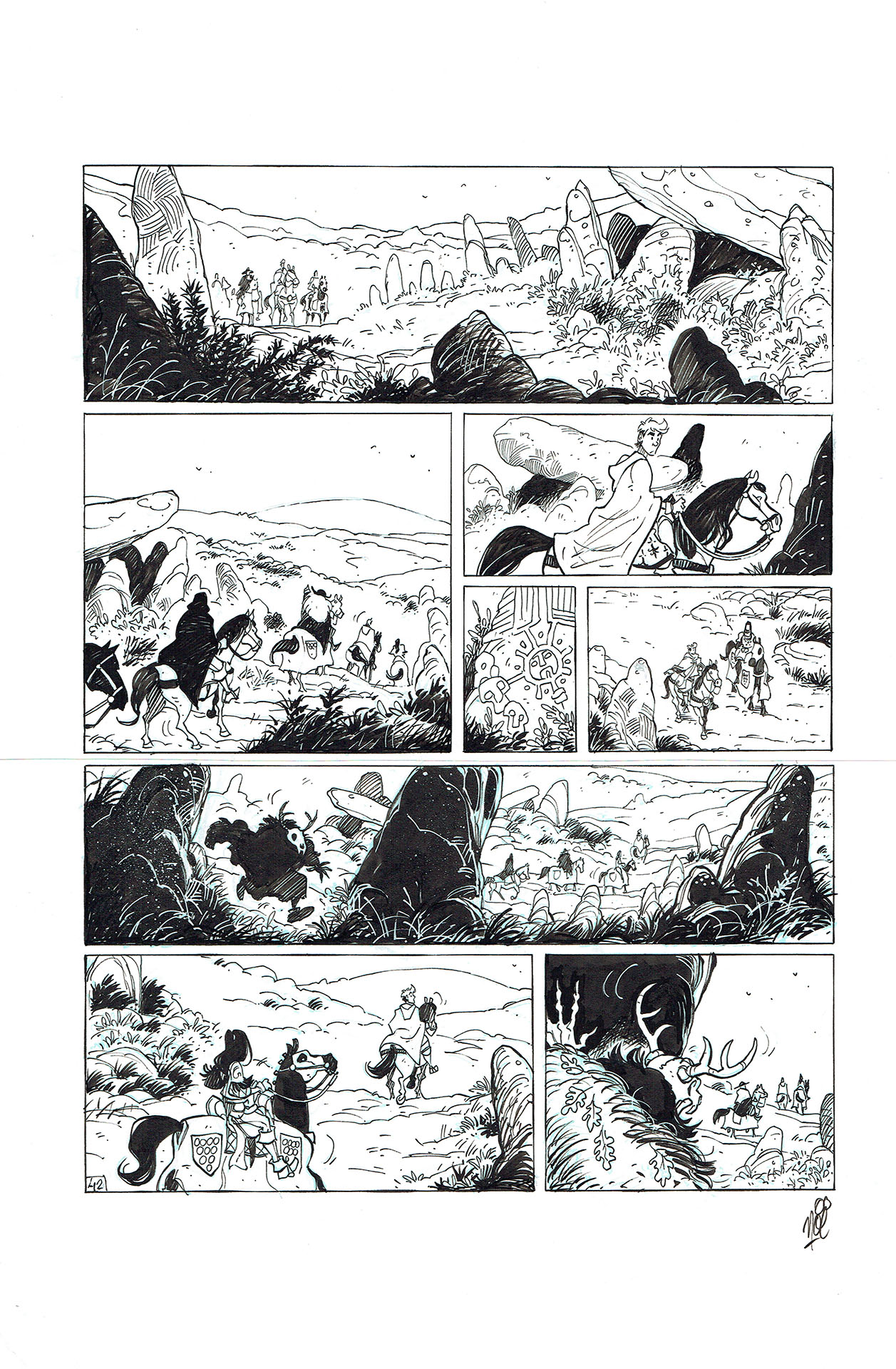 Noë MONIN | Cinq avril — Tome 1 — Page 44