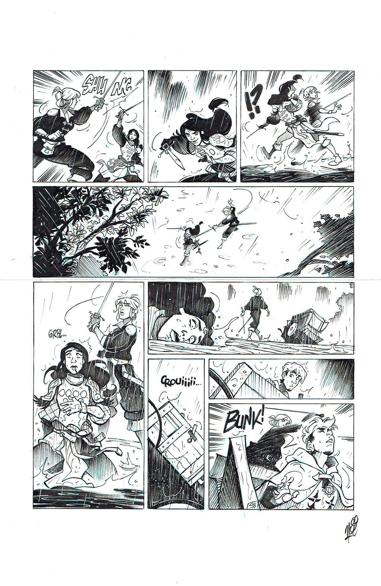 Noë MONIN | Cinq avril — Tome 1 — Page 60