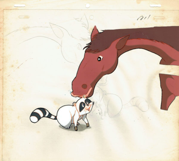 IGARASHI Yumiko - CANDY CANDY — 427 – Kurin (Clint) – production cel — Episode 7 (8'56'')