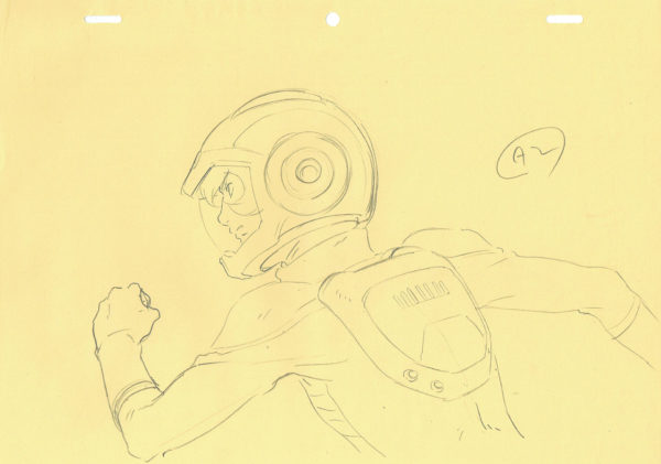 MATSUMOTO Leiji - THE GALAXY RAILWAYS — 926 – Manabu – Correction Genga A2 — Episode 20