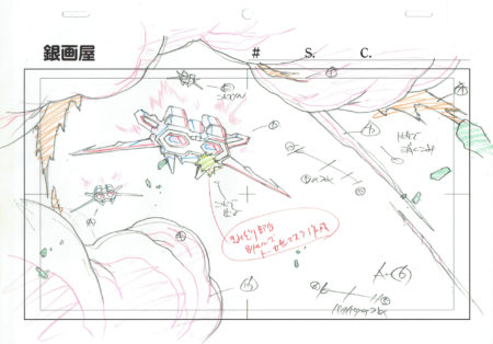 MATSUMOTO Leiji - THE GALAXY RAILWAYS | layout – vaisseaux spatiaux – The Galaxy Railways – 935 — Episode 26