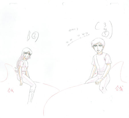 MATSUMOTO Leiji - SUBMARINE SUPER 99 | genga – Mano – Submarine Super 99 – 979