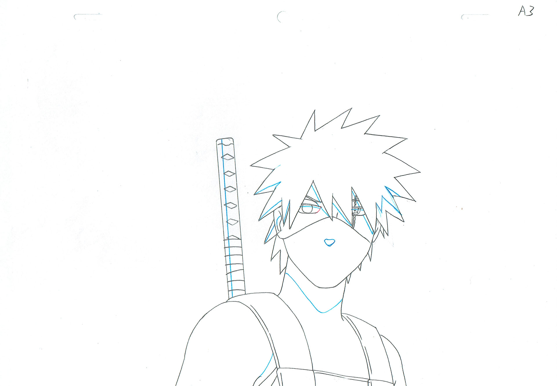KISHIMOTO Masashi - NARUTO — 376 – Naruto Shippuden – Kakashi (Anbu) – Douga