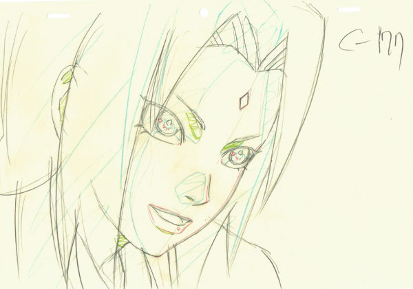 KISHIMOTO Masashi - NARUTO — 585 – Tsunade — Feuille de correction