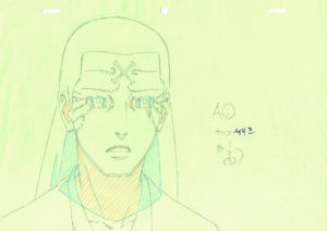596  Naruto Shippuden  Hizashi Hyuga  correction genga Comic Art