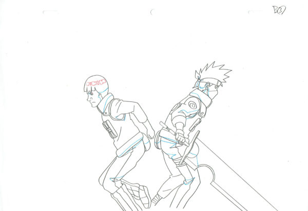 KISHIMOTO Masashi - NARUTO — 662 – Gai Maito et Kakashi – Doga – B3