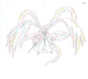 douga – Captain Toshiro Hitsugaya Bankai – Bleach – 676 Comic Art
