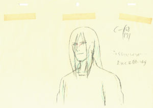 750  Naruto Shippuden  Orochimaru  correction genga Comic Art