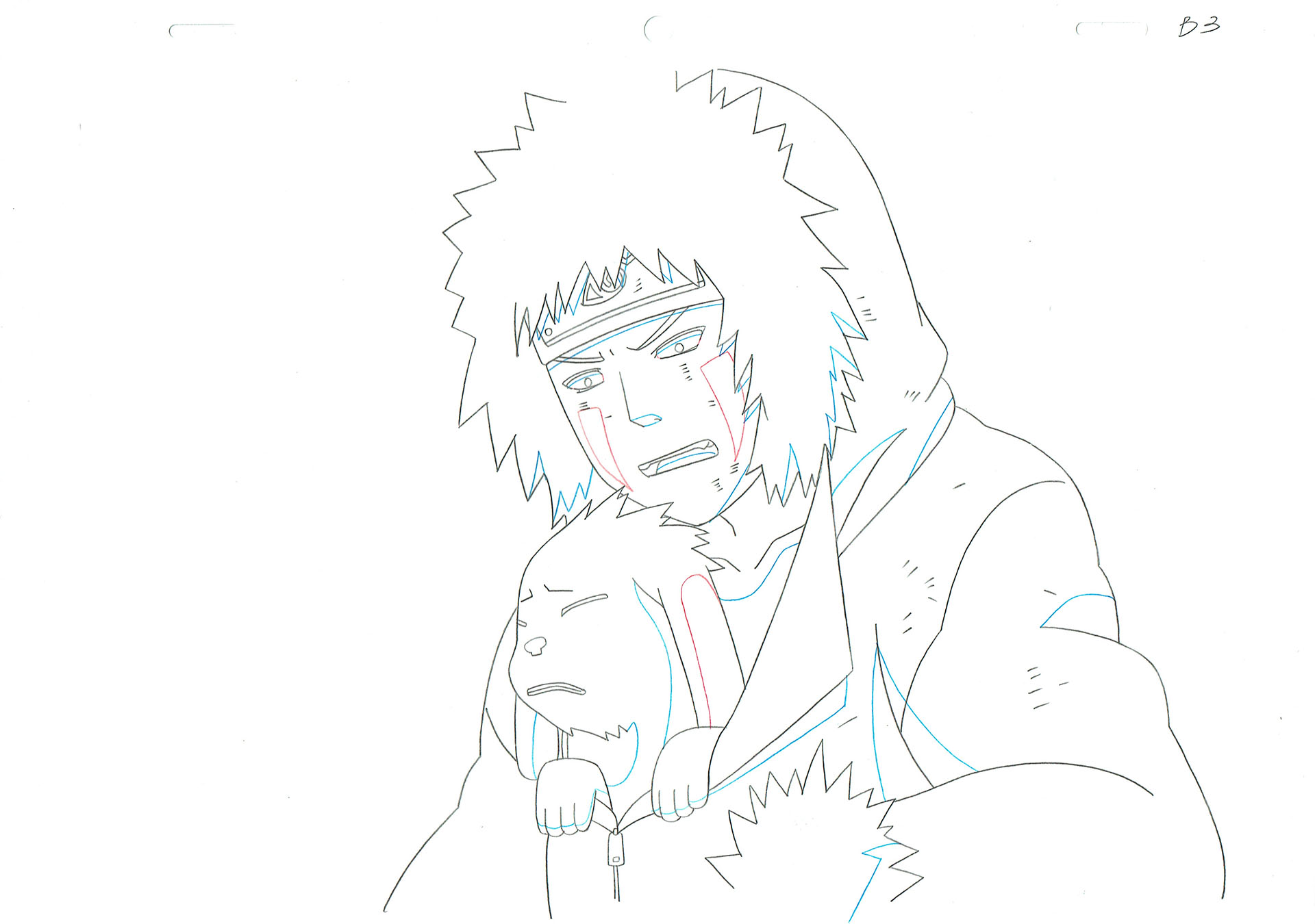  KISHIMOTO Masashi - NARUTO | 807 – Naruto Shippuden – Kiba and Akamaru – Douga — Page 