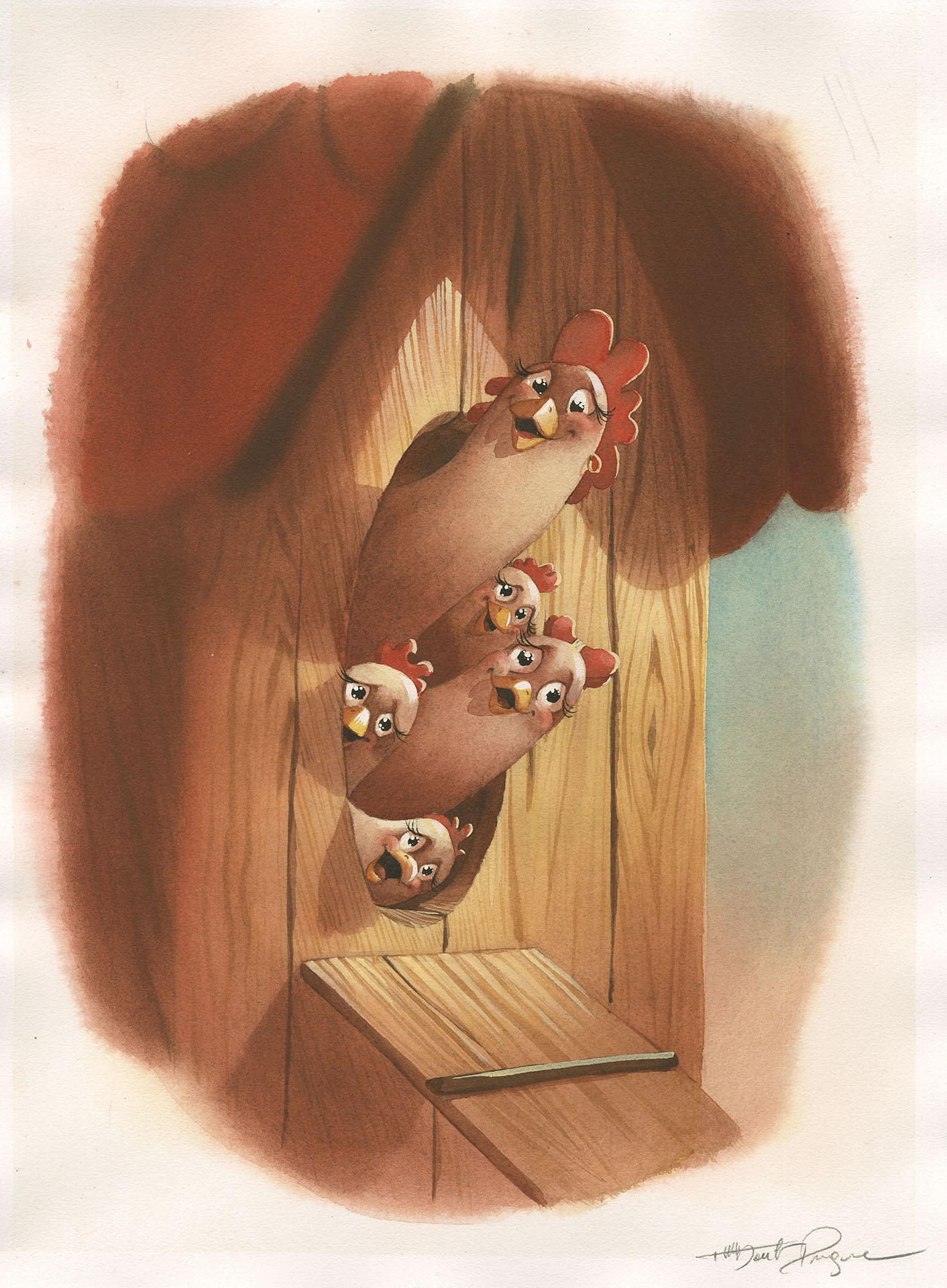 Thibault PRUGNE — Renard, Marcel et les poulettes — Tome 2 — Page 14 Thibault PRUGNE — Renard, Marcel et les poulettes — Tome 2 — Page 14