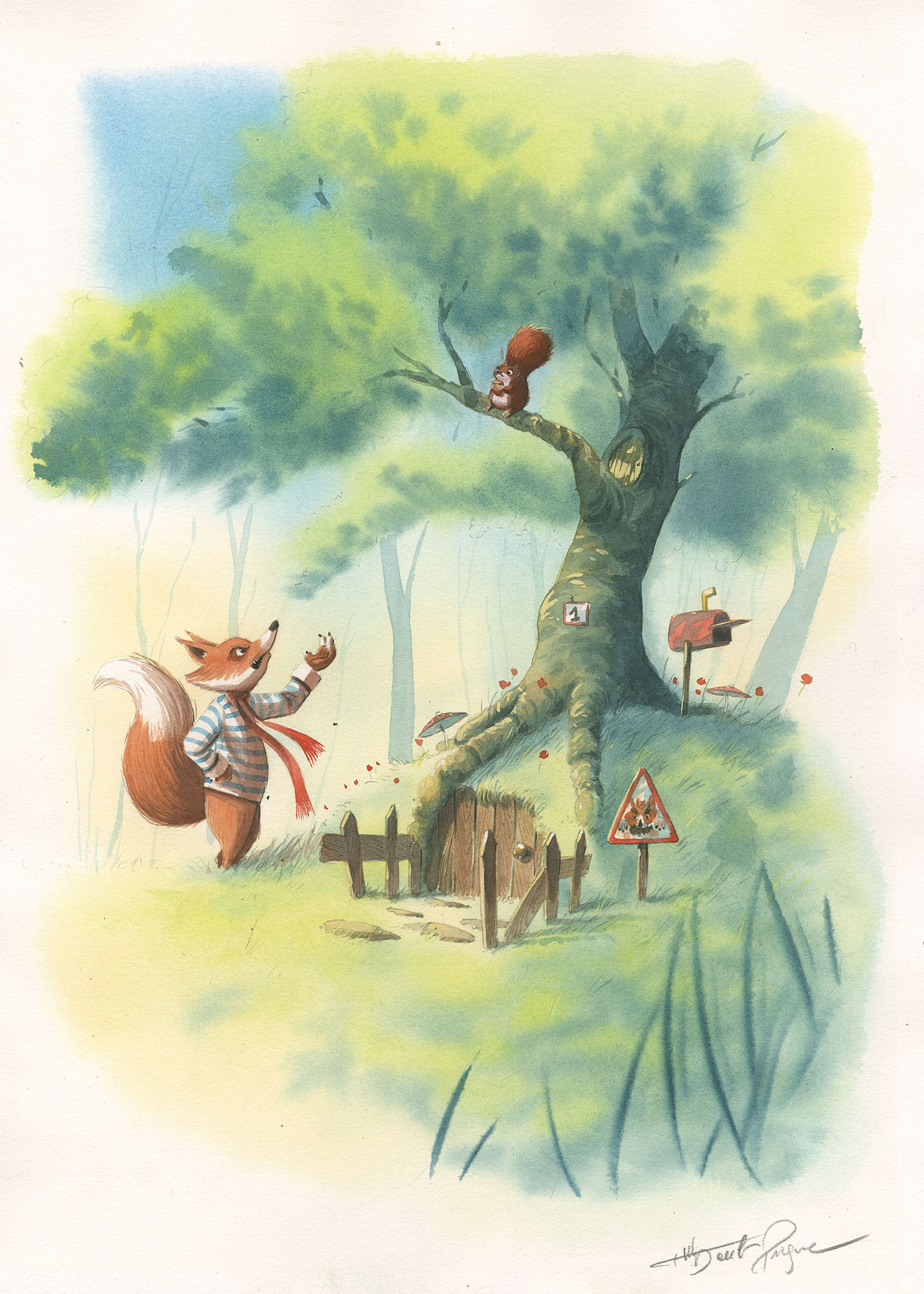 Thibault PRUGNE — Renard, Marcel et les poulettes — Tome 2 — Page 2 Thibault PRUGNE — Renard, Marcel et les poulettes — Tome 2 — Page 2