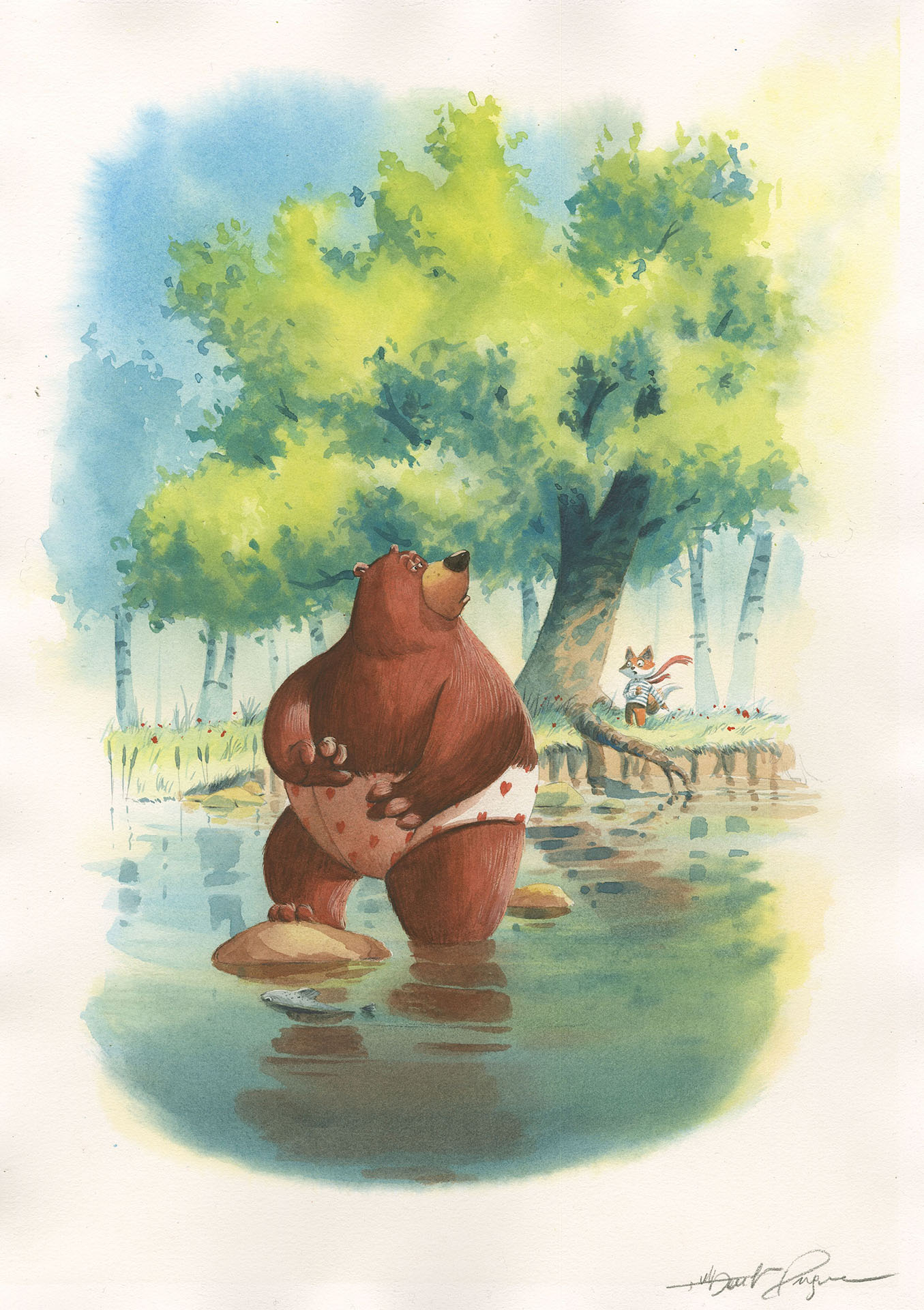 Thibault PRUGNE | Renard, Gloubi et le grizzli — Tome 3 — Page 26