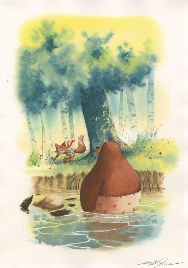 Thibault PRUGNE — Renard, Gloubi et le grizzli — Tome 3 — Page 28