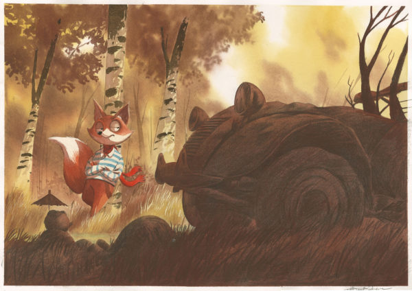 Thibault PRUGNE — Renard, Gloubi et le grizzli — Tome 3 — Page 7 et 8