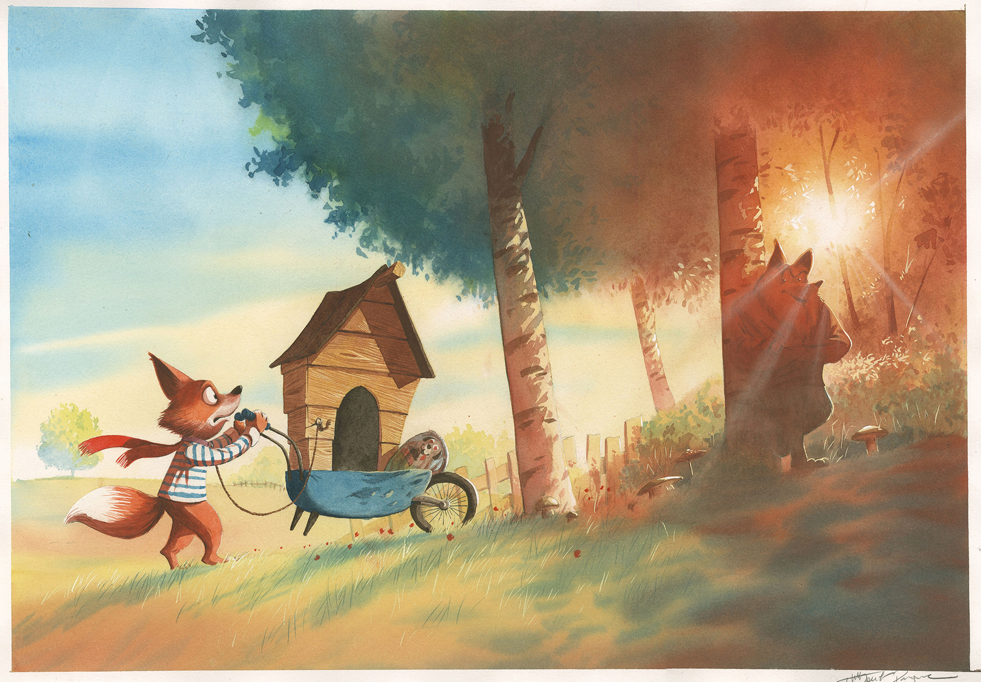 Thibault PRUGNE | Renard, le loup et Kiki — Tome 4 — Page 25 et 26