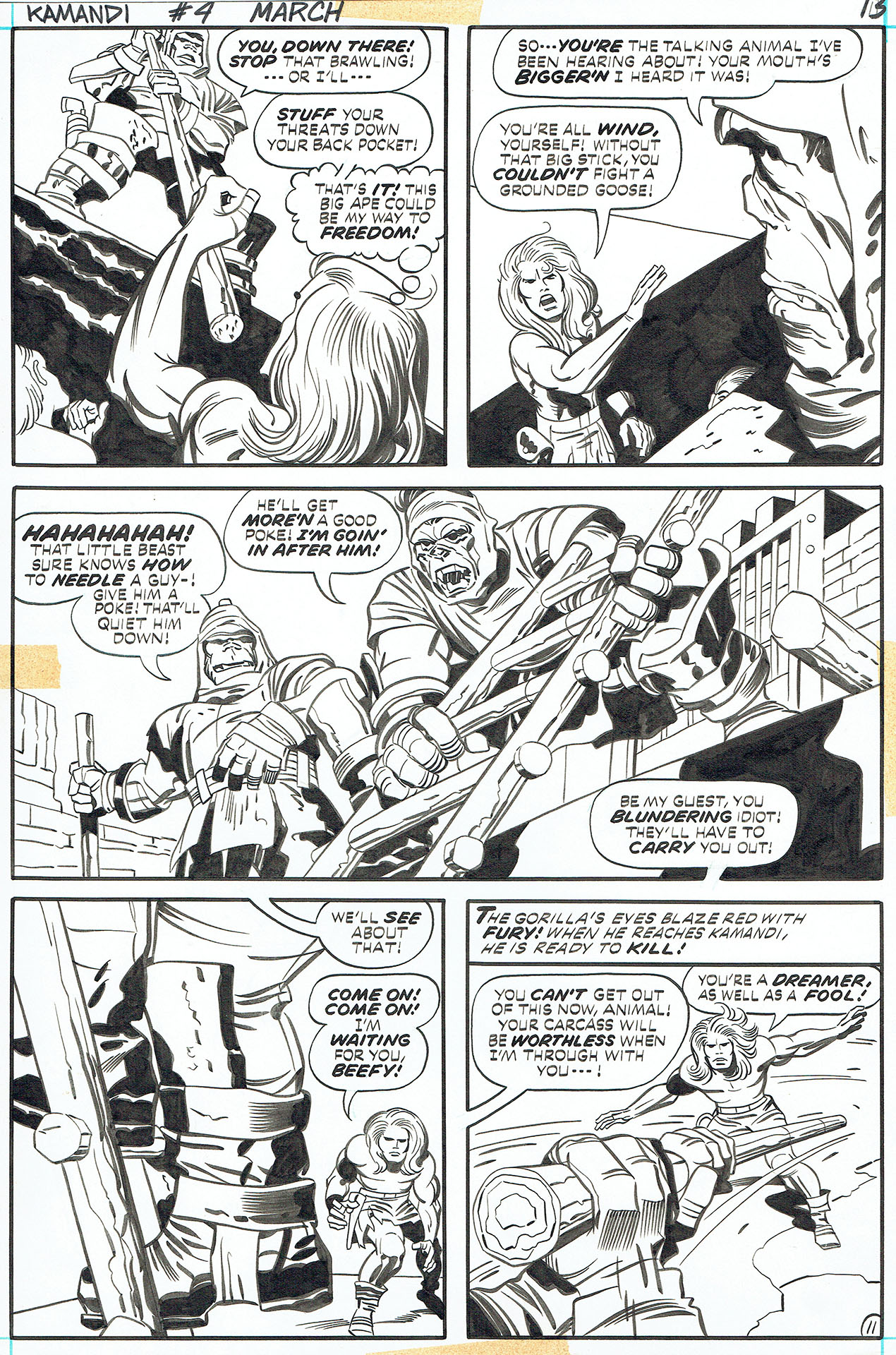 Jack KIRBY | Kamandi — Issue 4 — Page 11