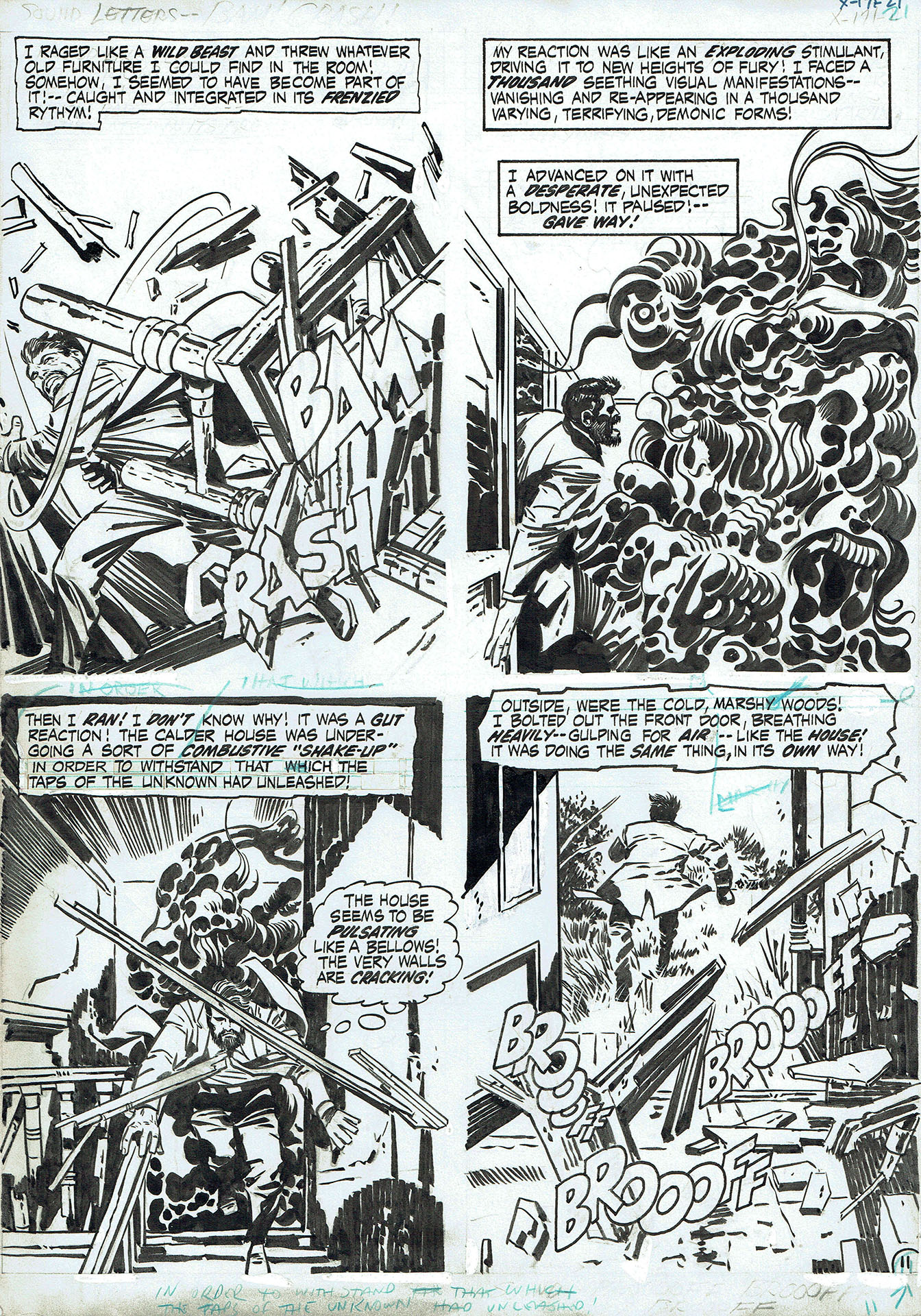 Jack KIRBY | Spirit World — Issue 1  - House of horrors — Page 11