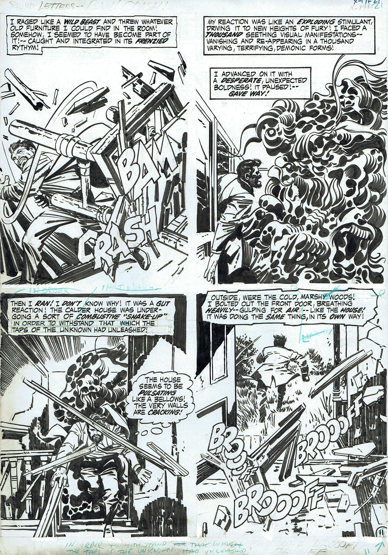 Jack KIRBY — Spirit World — Issue 1  - House of horrors — Page 11
