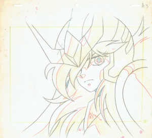 Layout – Bronze Saint Andromeda Shun – Saint Seiya Knights of the Zodiac – 1264 Comic Art