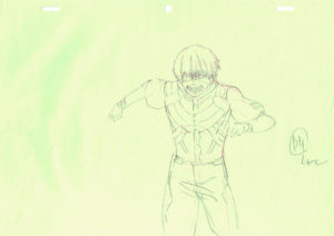 genga correction – Ken Kaneki – Tokyo Ghoul – 1905 Comic Art
