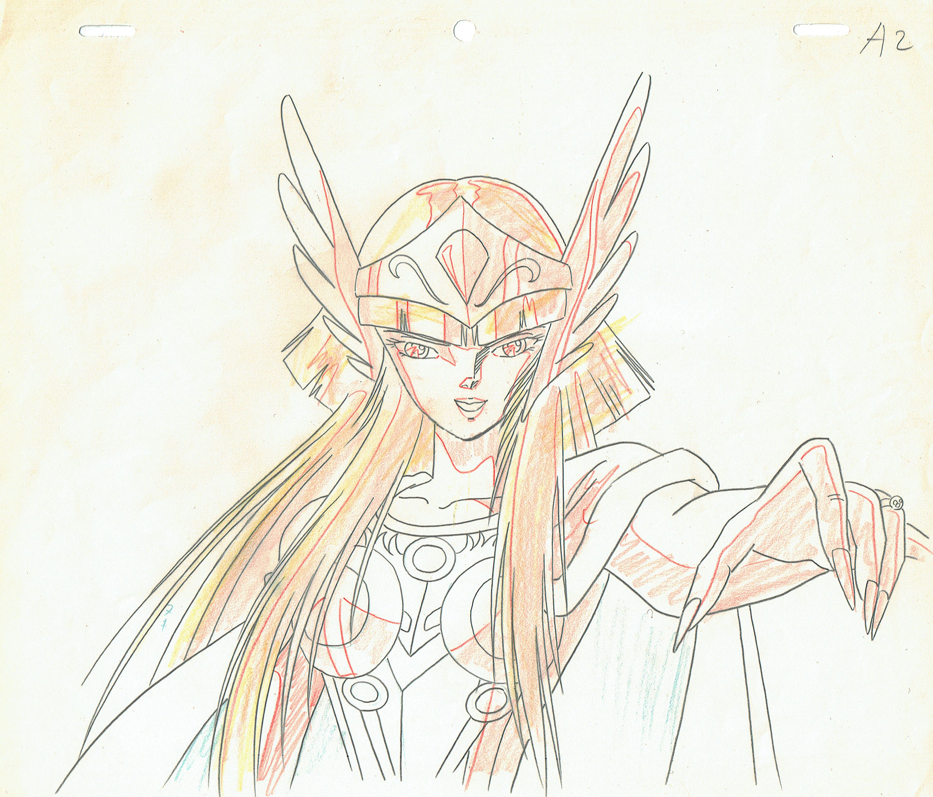 KURUMADA Masami - CHEVALIERS DU ZODIAQUE (Saint Seiya) — 1188 – Chevaliers du Zodiaque- Hilda de Polaris – Doga